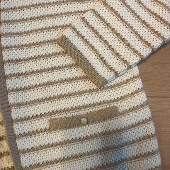 Primark Beige and Cream Knit Cardigan - Picture 2 of 3